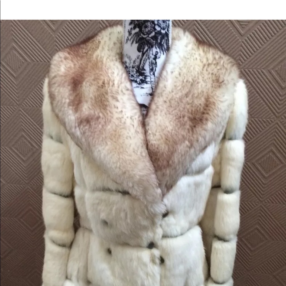 Vintage Rabbit fur coat